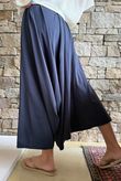 Oscar Asymmetric Hareem Skirt Pant Ink Navy